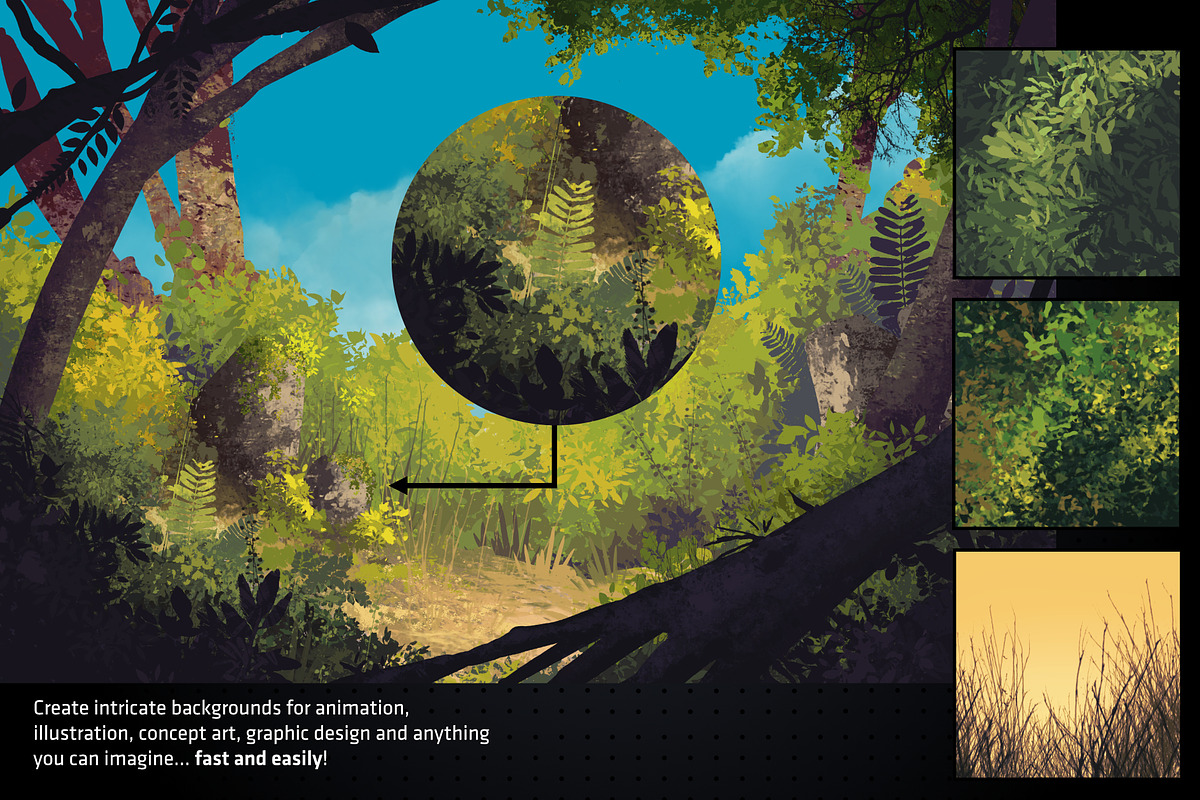 Nature Master for Procreate, a Brush Add-On by Frankentoon Store (Photo 3 of 5)