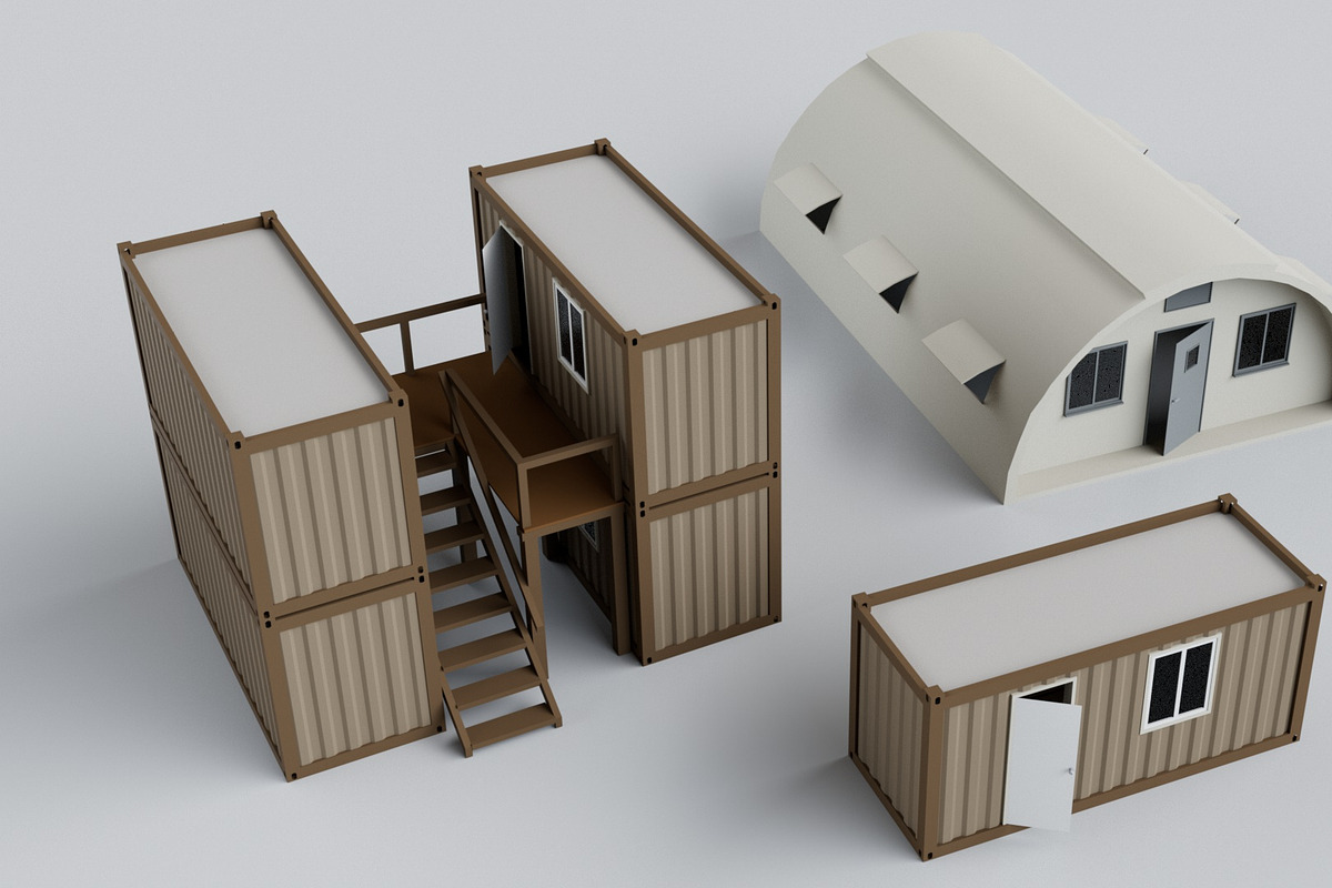 Military Mega Pack Collection 3D, an Environmental 3D Model by multimedia4ds (Photo 17 of 21)