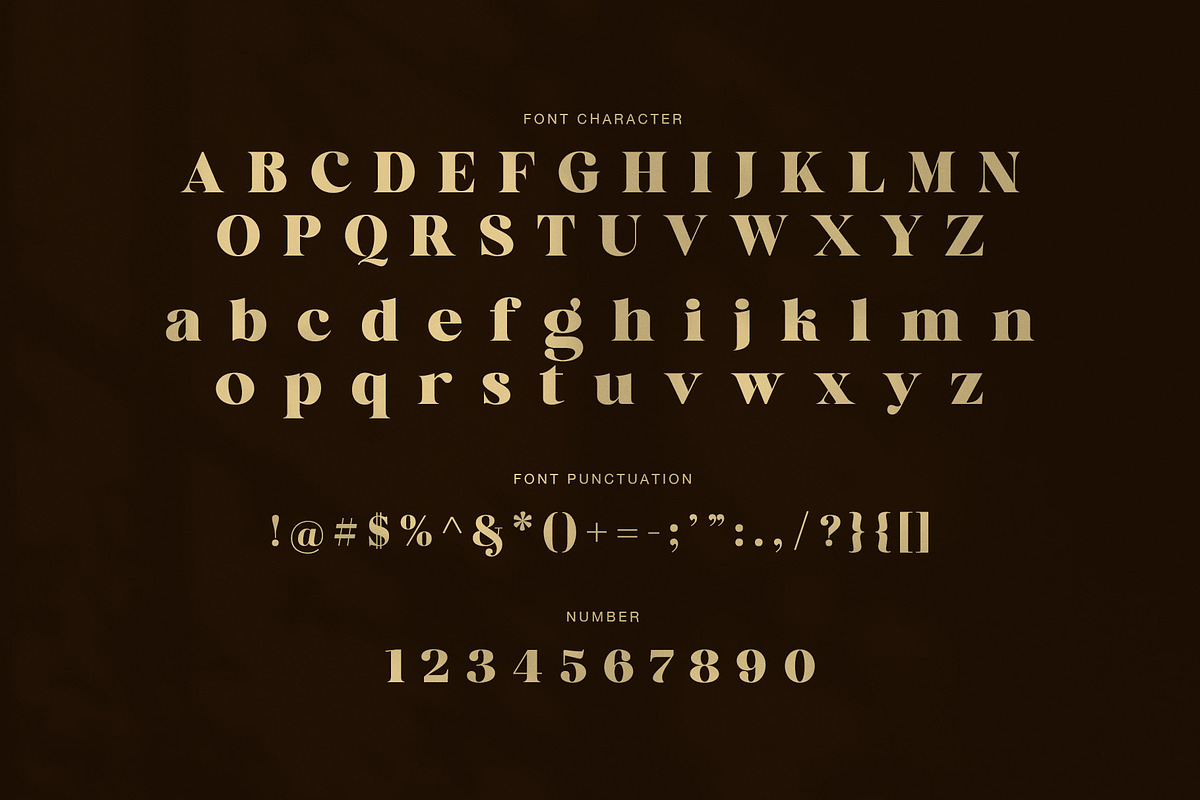 Backira Luxury Serif Font, a Serif Font by Perfectype (Photo 7 of 8)