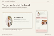 Squarespace Website for Bloggers, a Squarespace Template by Layl Atelier (Thumbnail 3 of 8)