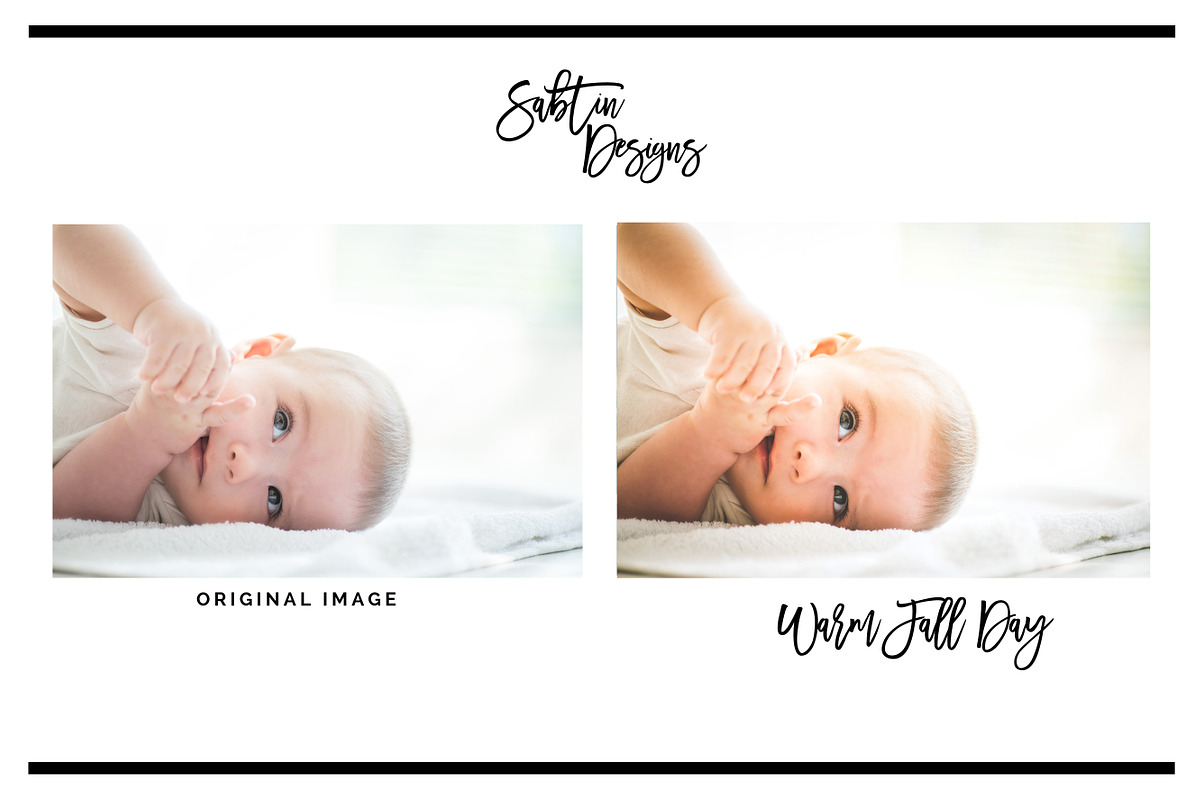 Warm Fall Day Lightroom Preset, a Preset Add-On by SabTin Designs (Photo 3 of 4)