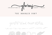 Glorious Font Duo + Extras - UPDATE!, a Script Font by Inky Jar Design Studio (Thumbnail 12 of 13)