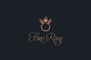 Fire Ring Logo, a Branding & Logo Template by Midgardians (Thumbnail 1 of 4)
