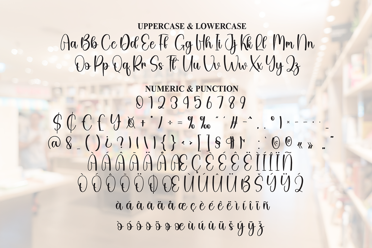 Bookstore | Script Font, a Handwritten Font by Scratchones (Photo 7 of 8)