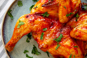 Healthy Homemade Spatchcocked Grilled Piri-Piri Chicken with Par, a Food & Drink Photo by LiudmylaChuhunova