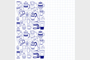 7 vector templates (jpg+eps) Coffee, a Food Illustration by Art Loft (Thumbnail 2 of 8)