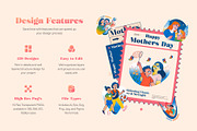 Mothers Day Stickers, an Emoji Icon by Vectors Market (Thumbnail 2 of 9)