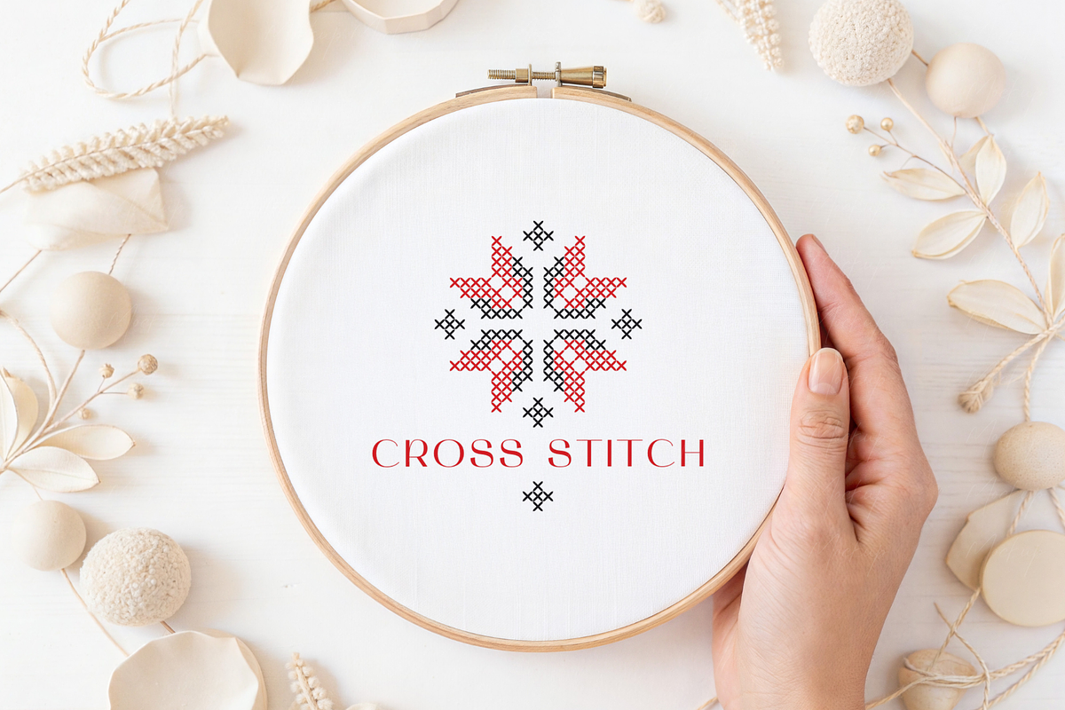 Embroidery Hoop in Hand Mockup, a Product Mockup by TatiMockup (Photo 3 of 4)