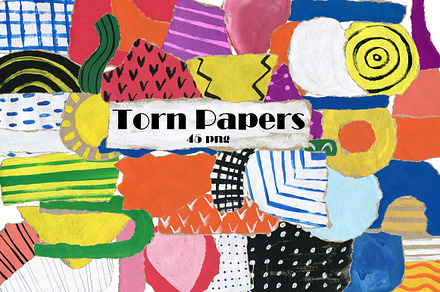 Torn papers., a Texture Graphic by TaPilipa