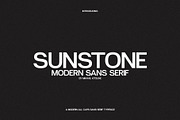 Sunstone - Modern Sans Serif, a Sans Serif Font by Mikhail Kitsune (Thumbnail 6 of 8)
