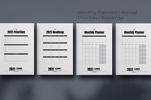 2021 Canva Planner Calendar Kit