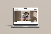 Laptop Mockup, a Device Mockup by graphicsecond (Thumbnail 6 of 6)