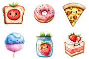 Kawaii Cute Food PNG, an Illustration by SinaCreation (Thumbnail 2 of 5)