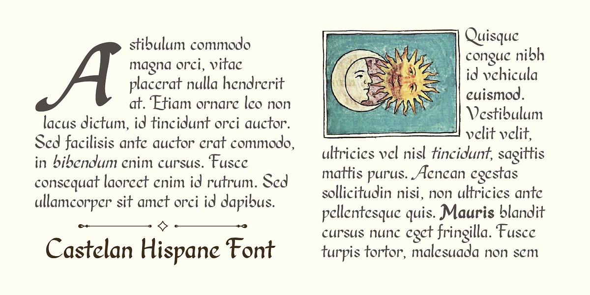 Castelan Hispane, a Script Font by Ixipcalli (Photo 3 of 6)