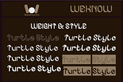 Turtle Style font, a Font by weknow (Thumbnail 7 of 8)
