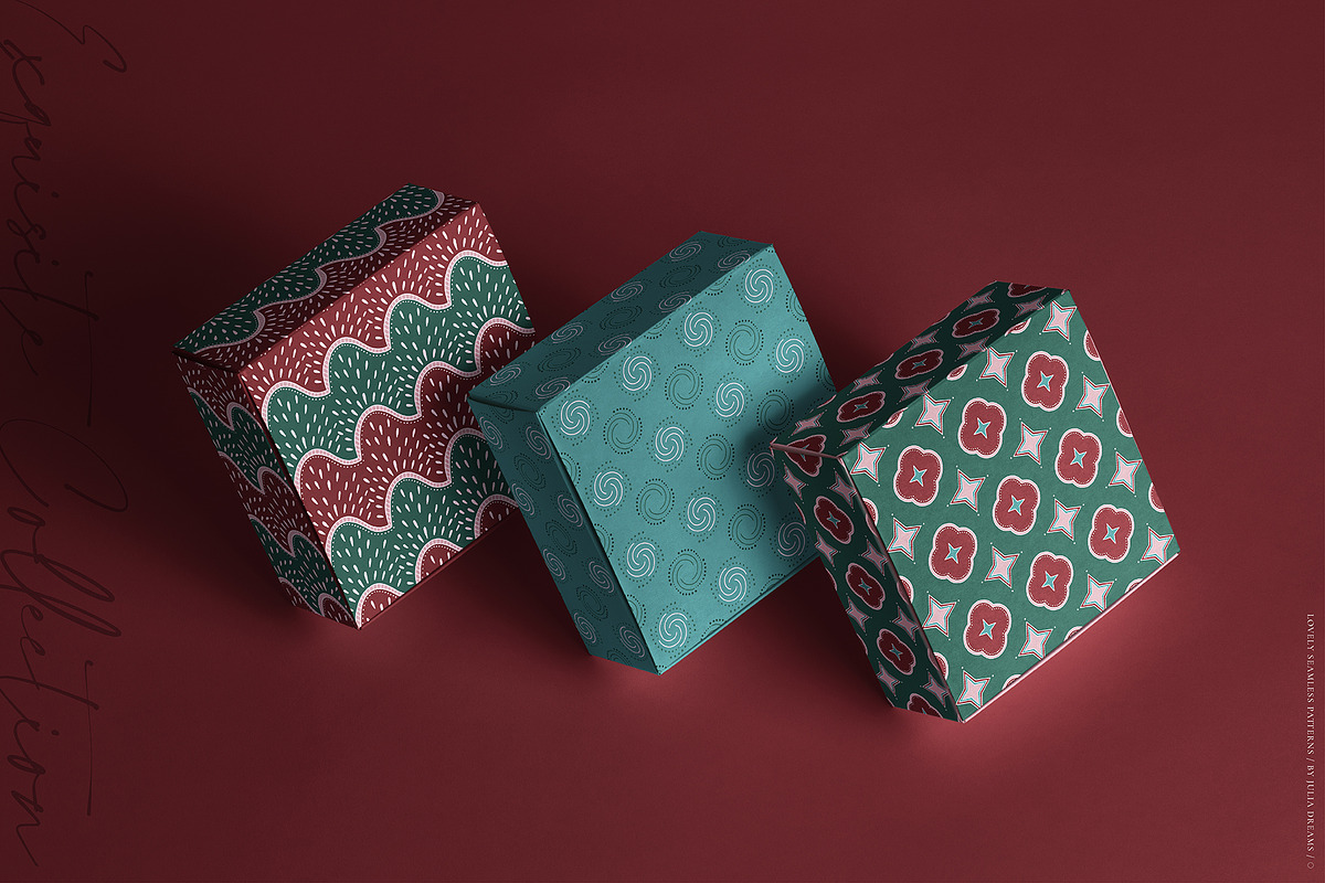 Lovely Seamless Patterns Kit, a Pattern Graphic by Julia Dreams (Photo 5 of 8)