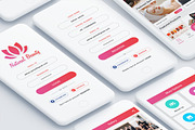 Natural Beauty & Spa Salon UI Kit, an UI Kit Template by App Innovation (Thumbnail 7 of 12)