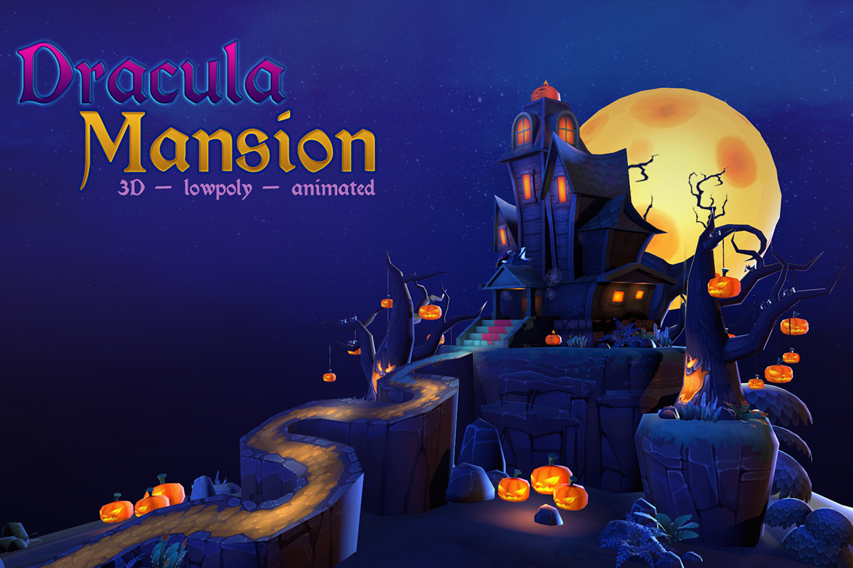 Dracula Mansion, an Architecture 3D Model by Souchenki (Photo 12 of 12)