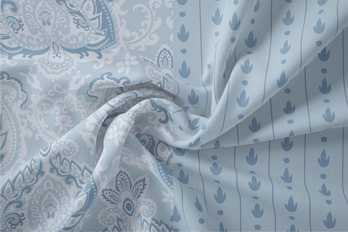 Damask seamless patterns, a Pattern Graphic by Sonulkaster (Photo 15 of 18)