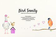 Bird Family Illustration, a Person Illustration by Corner Croft (Thumbnail 2 of 12)