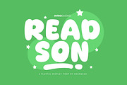 Readson, a Font by khurasan (Thumbnail 1 of 6)