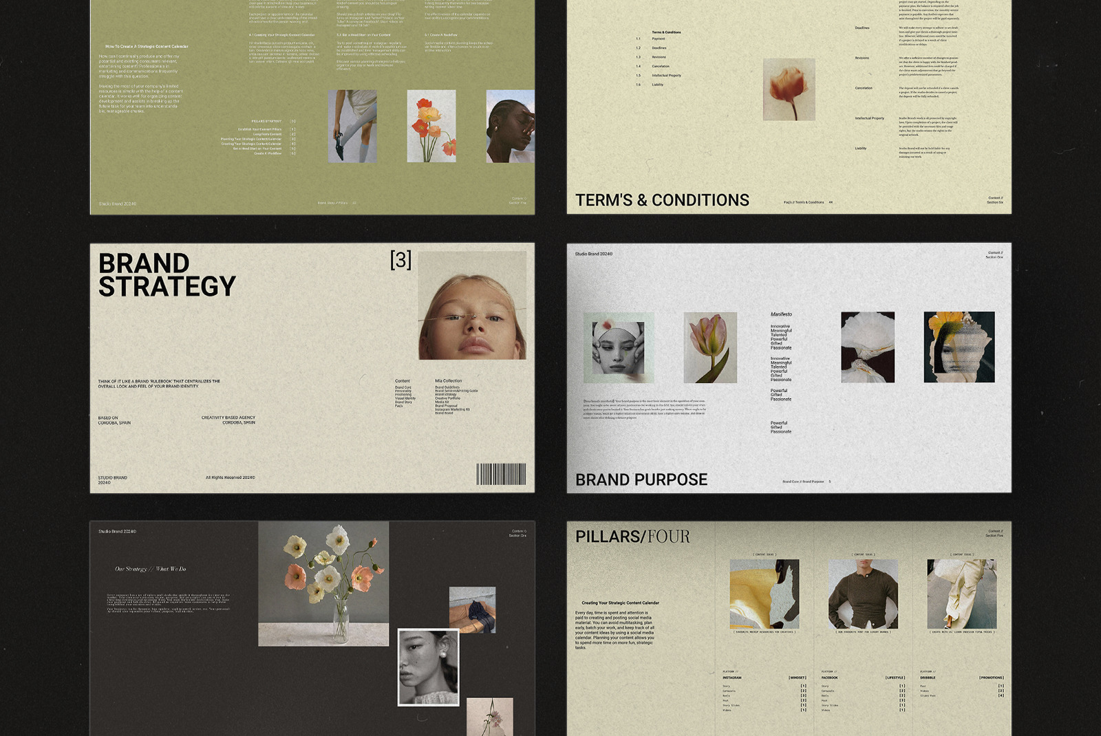 Mia I Brand Strategy by Studio Brand  Creative Market