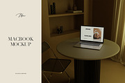 BLEU I Macbook Mockup No.1, a Mac Mockup by Studio Brand (Thumbnail 1 of 4)
