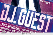 DJ Guest Flyer Template V1, a Poster Template by ThatsDesignArt (Thumbnail 8 of 8)