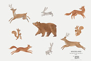 WOODLAND. Wall mural & Patterns, a Wallpaper Graphic by annartdreams (Thumbnail 9 of 11)