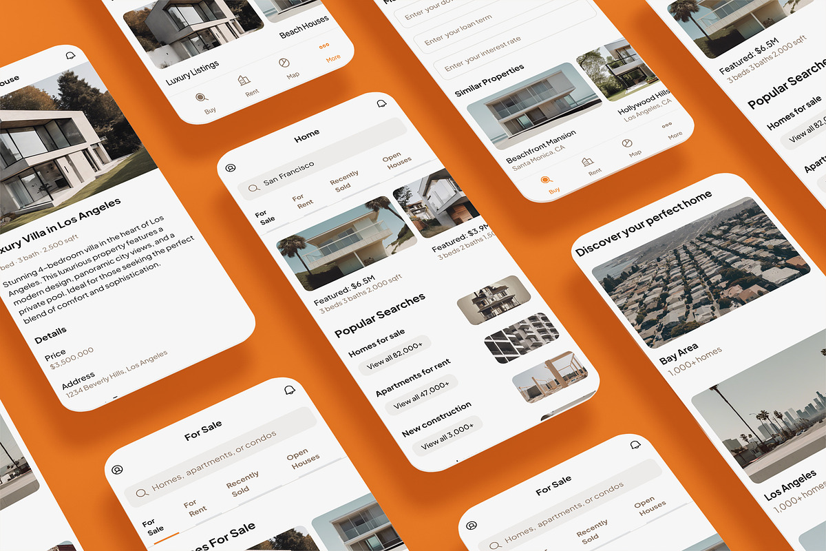 Real estate & Property Housing App, an App Template by nagaredesignstudio (Photo 1 of 2)