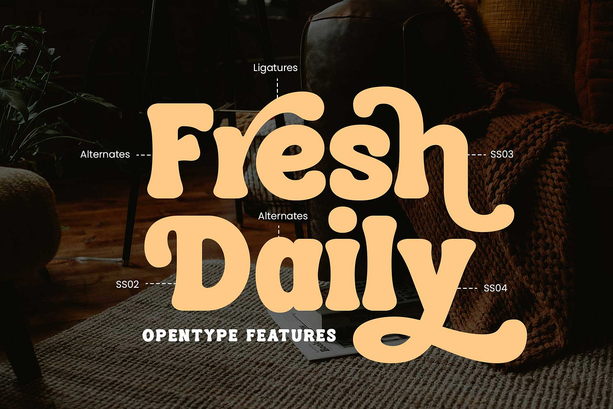 Renila - Retro Bold, a Font by Novitype (Photo 9 of 13)