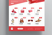 Fashion Hot Sale Flyer Template, a Flyer Template by MightyDesign (Thumbnail 3 of 8)