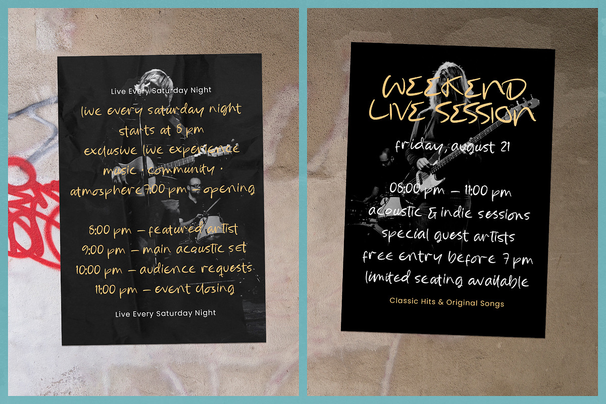 Roasted Cafe Handwritten Brush, a Script Font by stylishtype.co (Photo 8 of 10)