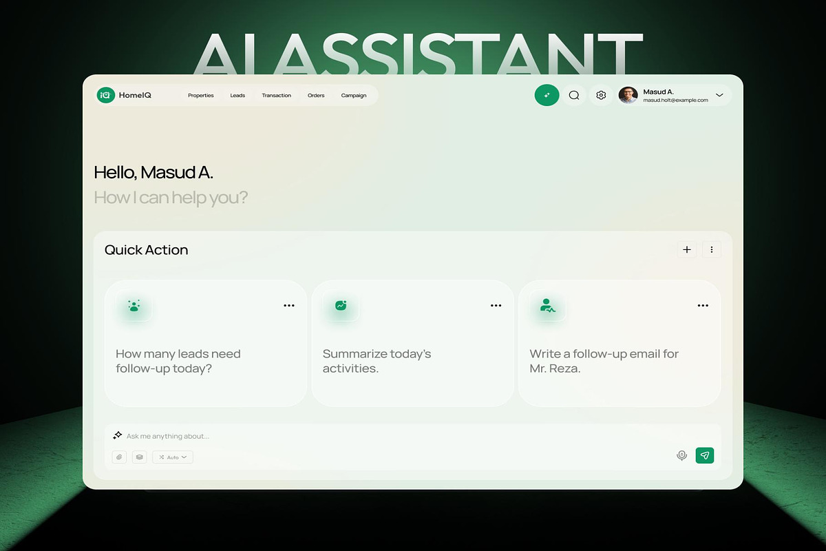 AI Real Estate Management UI Kit, an UI Kit Template by Creative Perspective (Photo 6 of 8)
