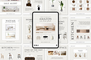 Home Decor LTK Canva Template