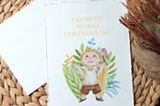 Happy children, an Illustration by Love Watercolor Store (Thumbnail 4 of 6)