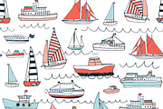 Water Transport, a Pattern Graphic by GooseFrol (Thumbnail 5 of 10)