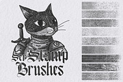 Timeless Engraving Photoshop Brushes, a Brush Add-On by brushapes.com (Thumbnail 12 of 13)
