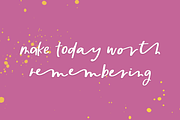 Lemonberries Script, a Handwritten Font by Beck McCormick (Thumbnail 2 of 10)