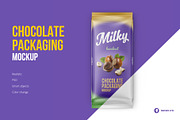 Chocolate bar Mockup. Top view, a Packaging Mockup by easymock (Thumbnail 1 of 6)