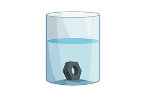 Archimedes principle, an Illustration by Things for designers