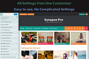 Synapse Pro, a WordPress Template by Rohit Tripathi (Thumbnail 2 of 3)