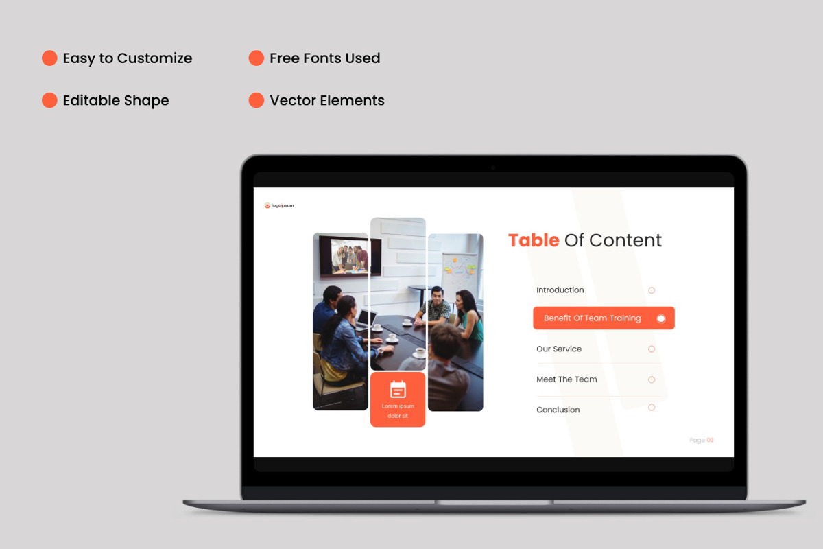 Team Training Presentation Slides, a Presentation Template by Antstheme (Photo 3 of 3)