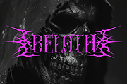 Nevron Sin | Black Metal Typeface, a Blackletter Font by Denustudios (Thumbnail 2 of 12)