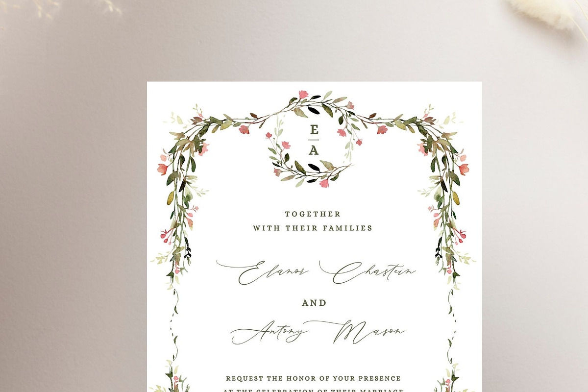 Vintage boho frames, a Decorative Illustration by AnnelyBlooms (Photo 6 of 7)