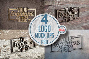 Logo Mock-up Pack Vol.15