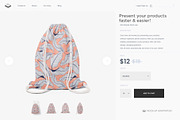 Drawstring Bag Mock-up, an Apparel Mockup by Branda Keeps (Thumbnail 12 of 17)