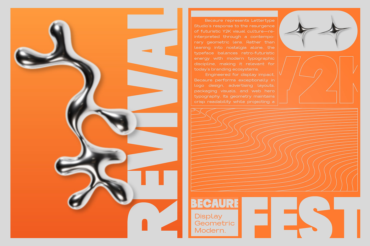Becaure a Modern Geometric Sans, a Sans Serif Font by Lettertype Studio (Photo 2 of 16)