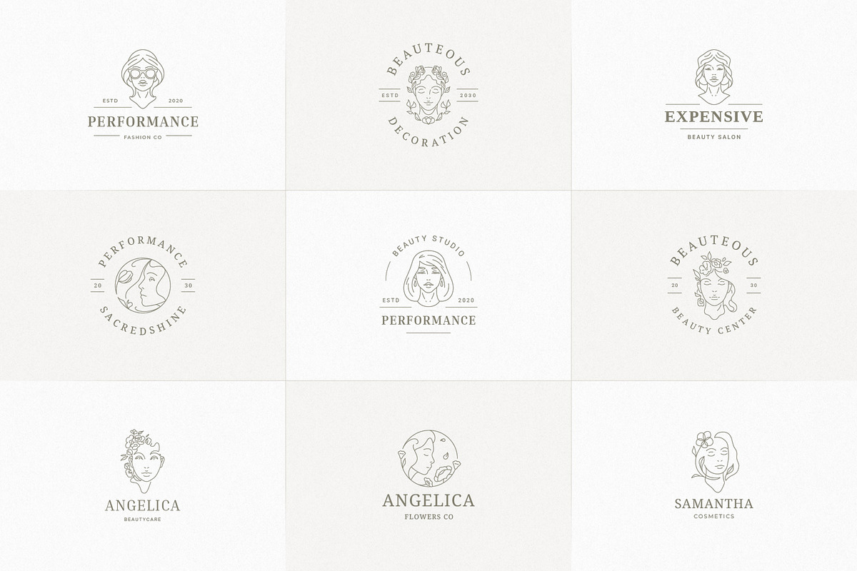 36 Elegant Logo Templates | Canva, a Branding & Logo Template by Vasya Kobelev (Photo 5 of 10)