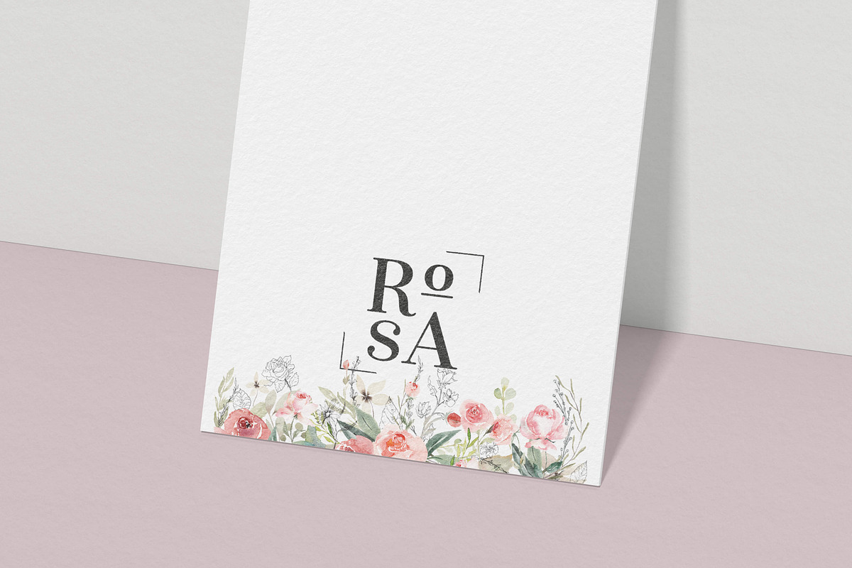 RoSA - Floral Clipart, an Illustration by The Autumn Rabbit Ltd (Photo 9 of 14)